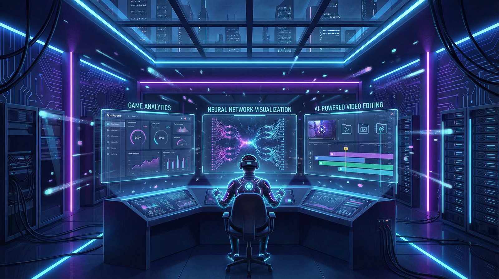 小蓝视频 AI游戏视频技术